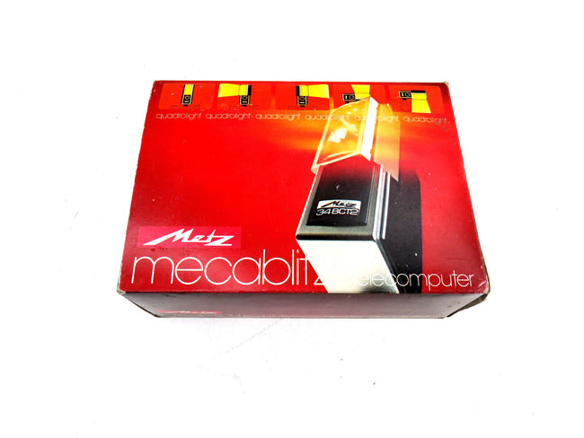 Metz  34 BCT 2 mecablitz telecomputer quadrolight     New