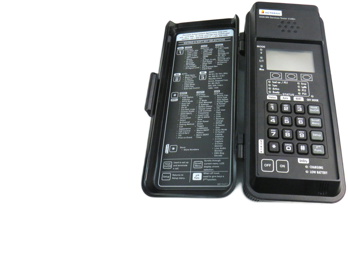 TTC TPI 550B+ - ISDN BRI Portable Test Set (836576) with Case and Accessories