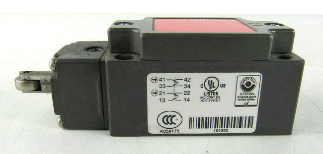 new EUCHNER NZ1RS-3131-M 2NC/2NO Limit Switch IP 67 089631 nz