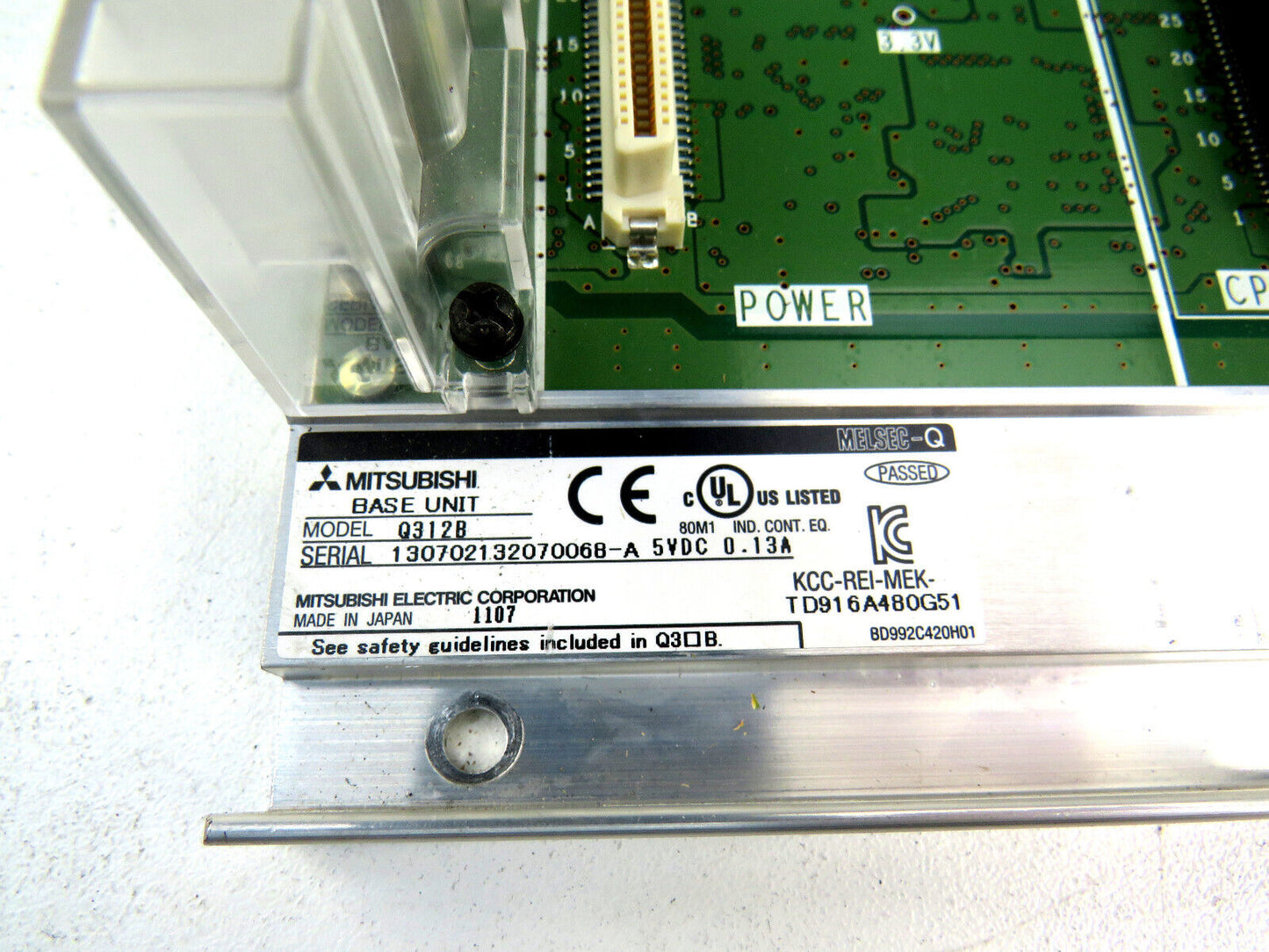 Mitsubishi  Q312B BASE UNIT