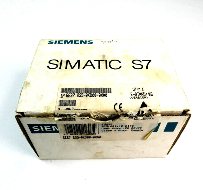 SIEMENS   6ES7 235-0KD00-0XA0 Simatic S7-200 Analog     New