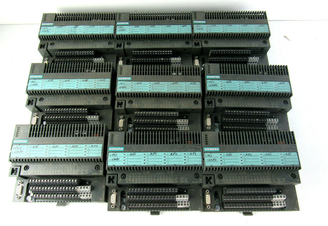 lot of 9x Siemens SIMATIC ET200B 6ES7132 132-0BH01-0XB0 + 6ES7193 193-0CA10-0XB0