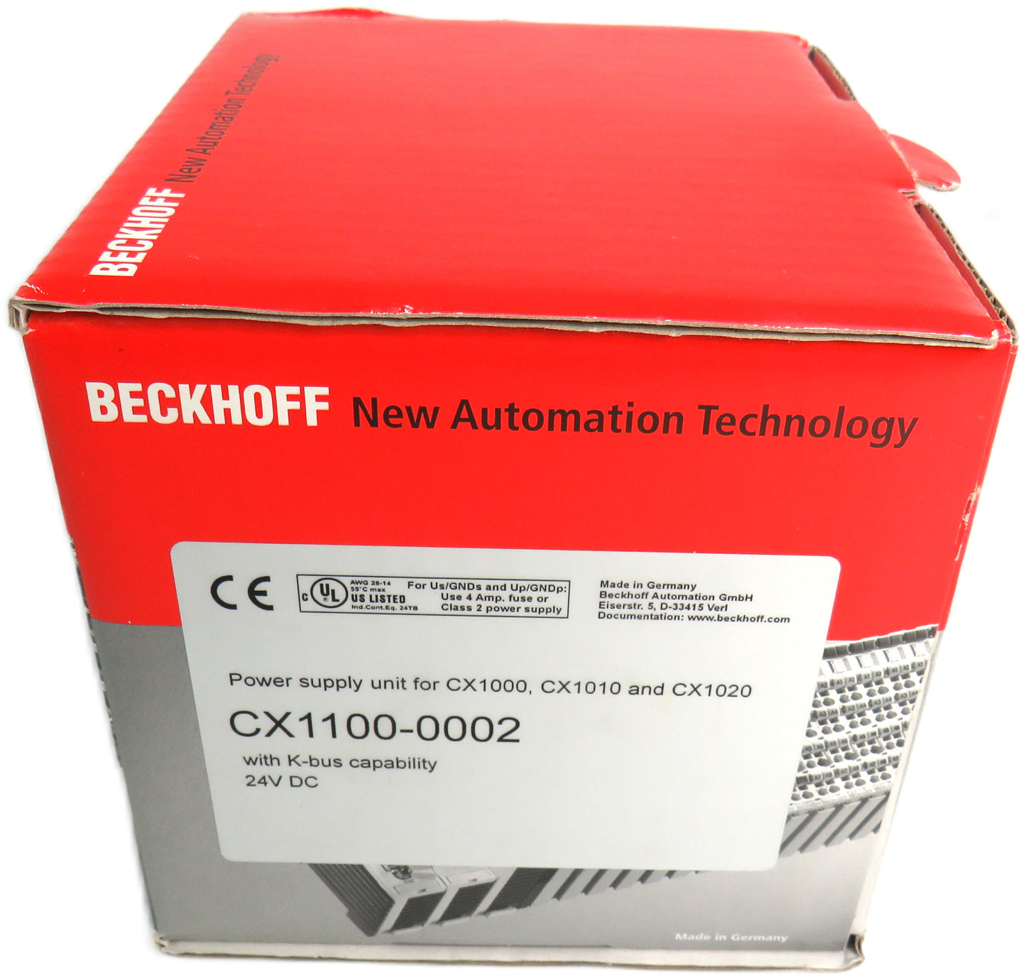 BECKHOFF CX1100-0002 MODULE     New