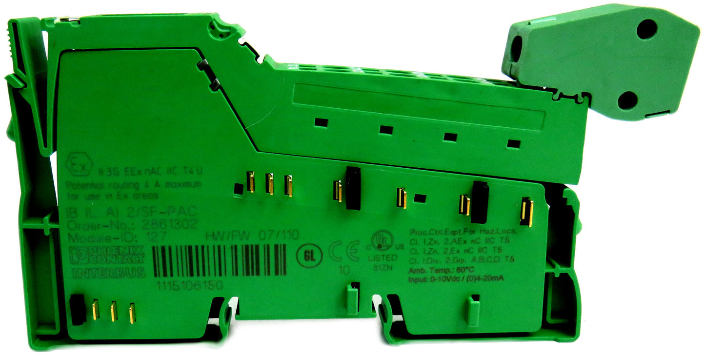 PHOENIX CONTACT  2861302 Interbus Modul IB IL AI 2/SF-PAC