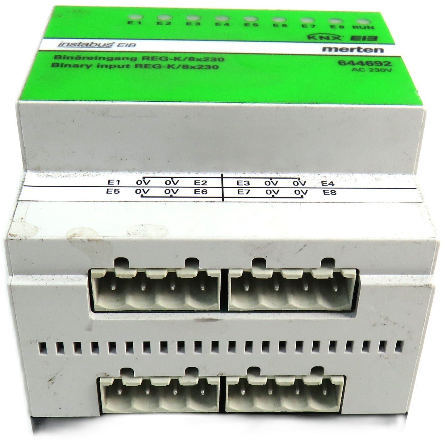 MERTEN  644692 INSTABUS EIB BINARY INPUT REG-K 8X230