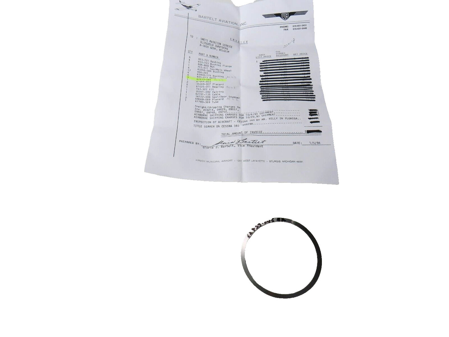 Piper  62833-045 spacer    New