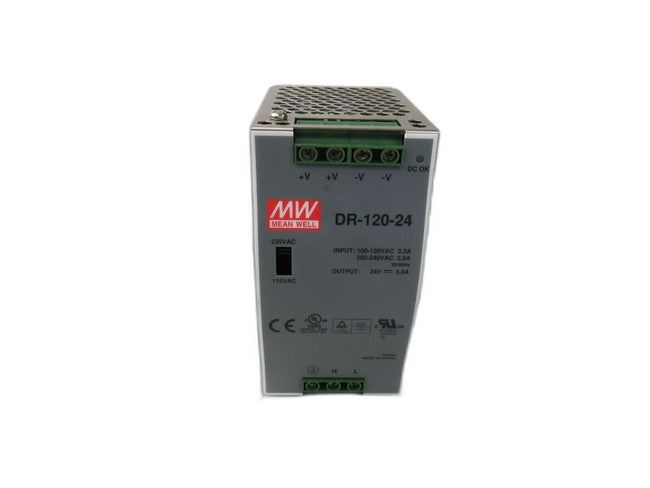 Mean Well MW DR-120-24 24V-5A DC OUTPUT