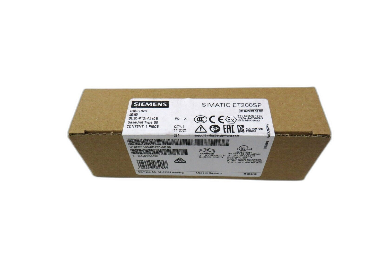 SIEMENS  6ES7193-6BP20-0BB0 6ES7193-6BP20-0BB0     New