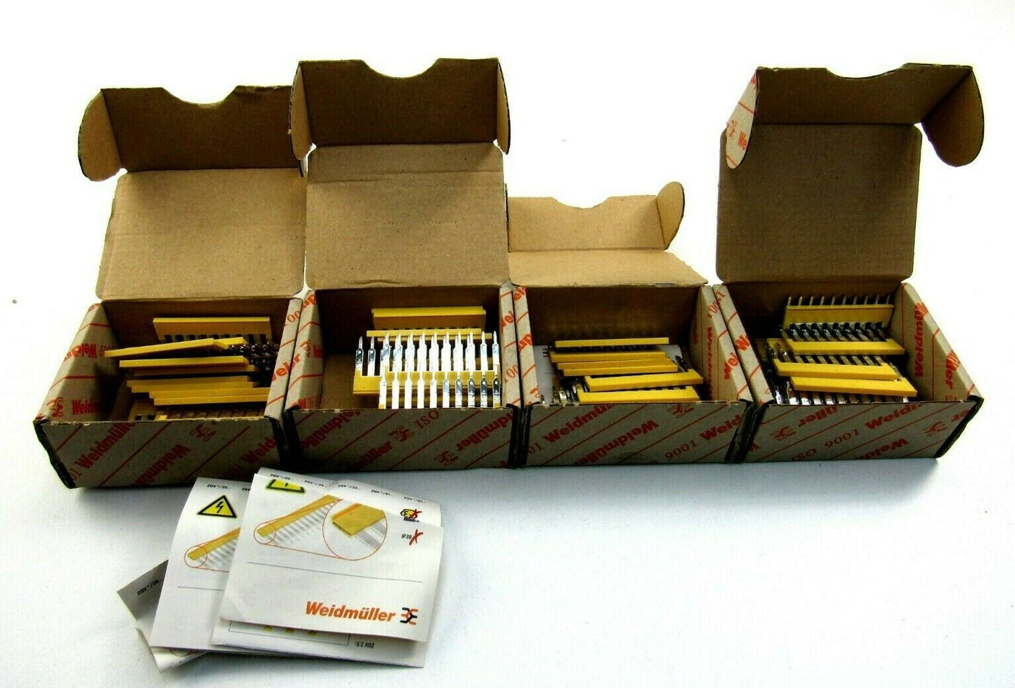 WEIDMULLER ZQV 2,5/10 1608940000 Lot of 72 New