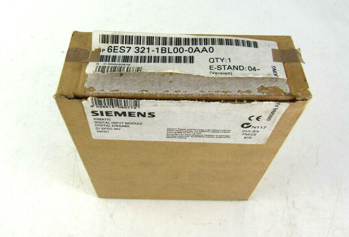 Siemens Simatic 6ES7 321-1BL00-0AA0, Digital INPUT Module, SM321, FS:07, DI32