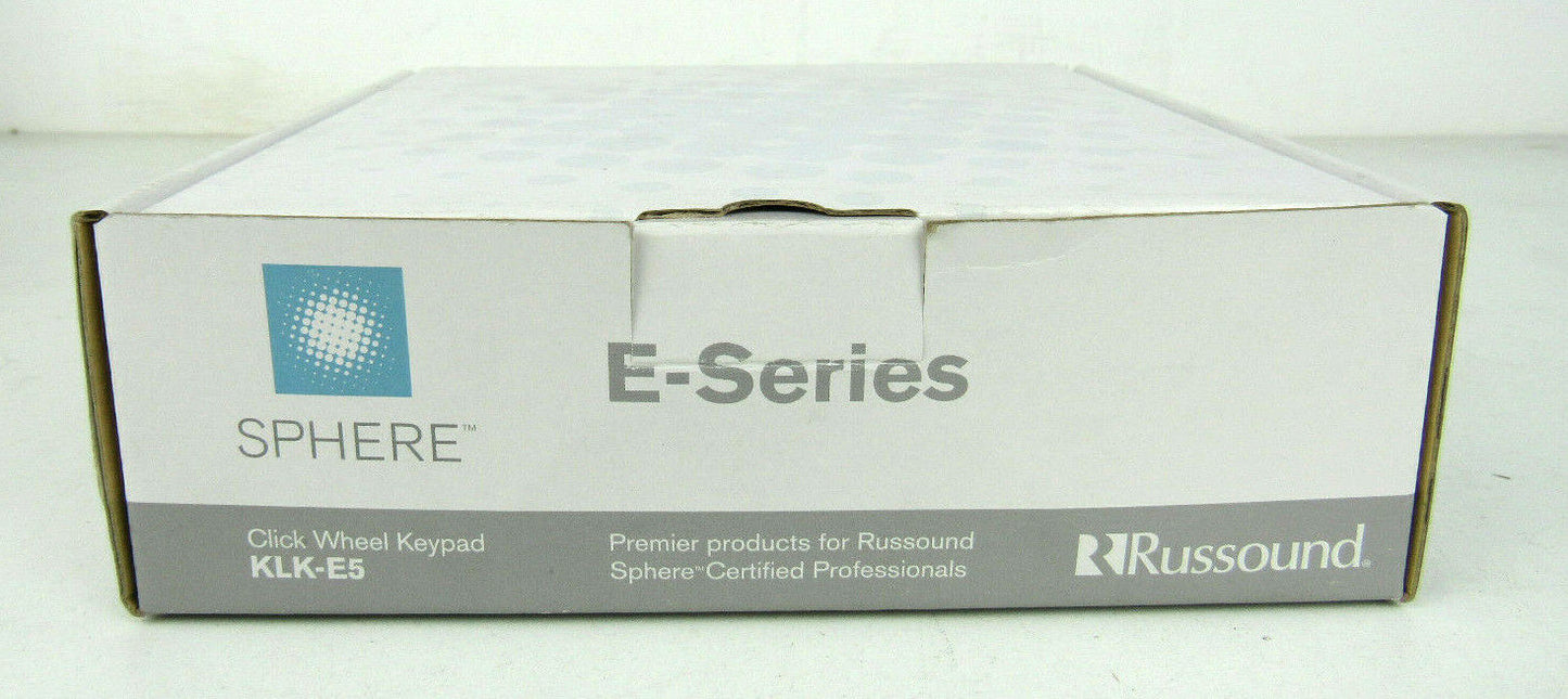 NEW Russound KLK-E5 Sphere white LCD Keypad