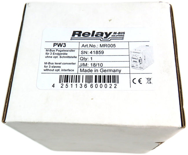 RELAY  PW3 MR005     New