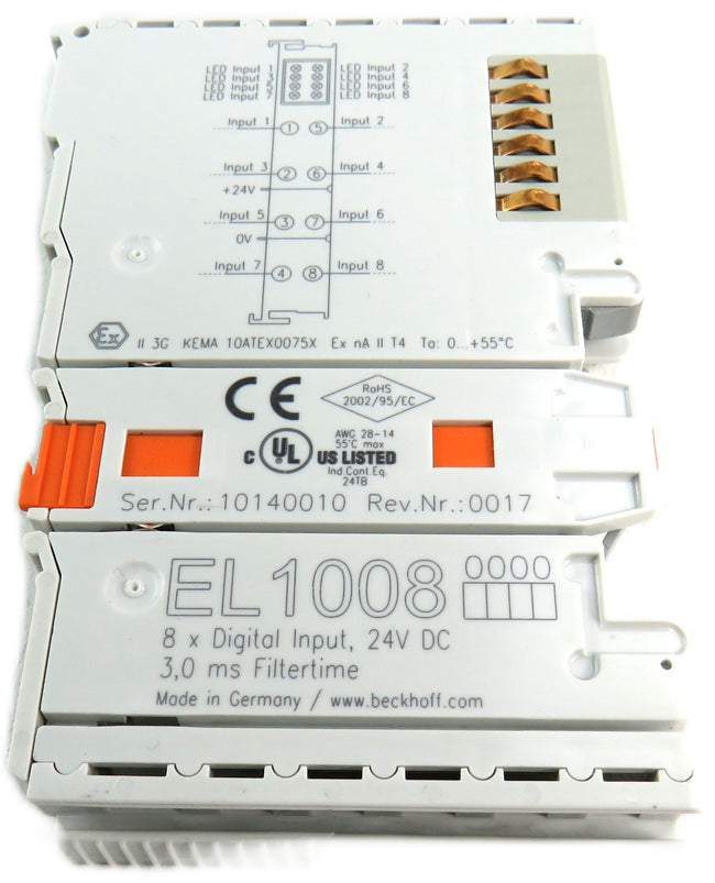 BECKHOFF EL1008 MODULE    New