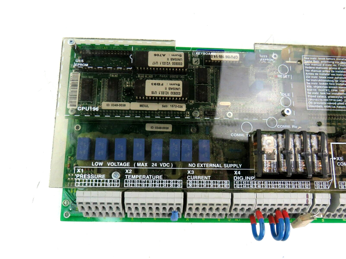 SABROE UNISAB  II R/S 1574-016 1572-026 CPU196 AAS168800403520218    New