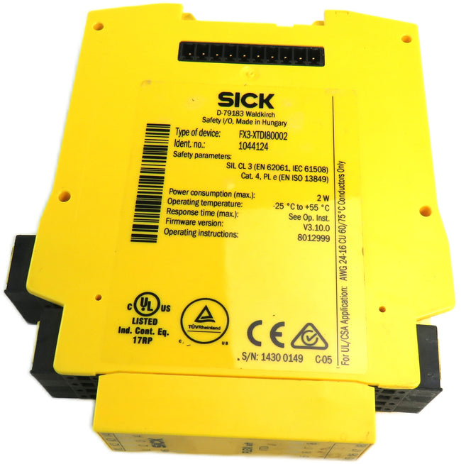 SICK FX3-XTDI80002 Safe EFI-pro System 1044124