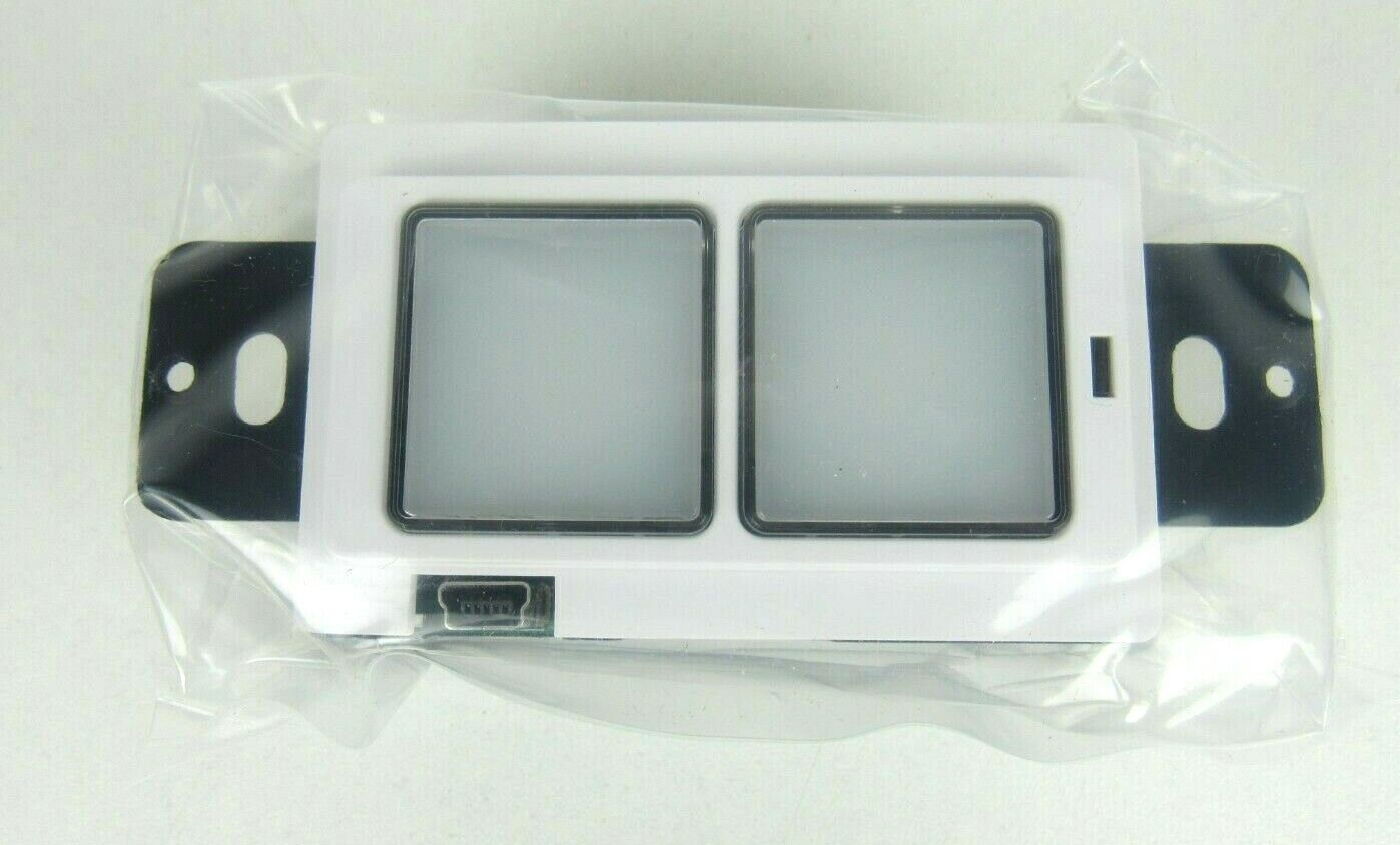 RTI RK1+ (2 Button) In-Wall Universal Controller - White - NEW