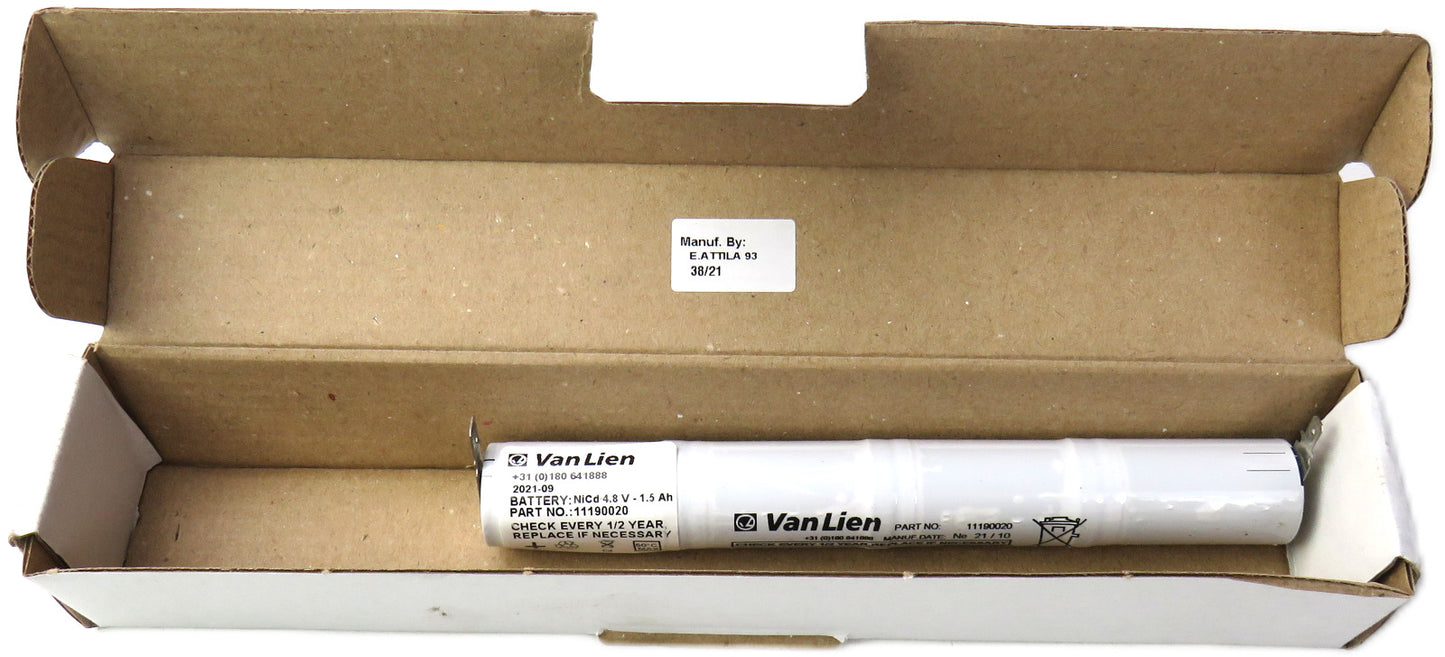 ABB VANLIEN 7TCA091380R0052 11190020V BATT 4X VTCS 1500    New