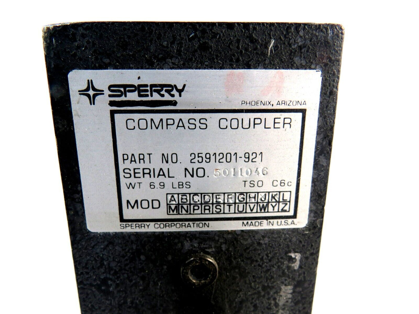 SPERRY 2591201-921 COMPASS COUPLER