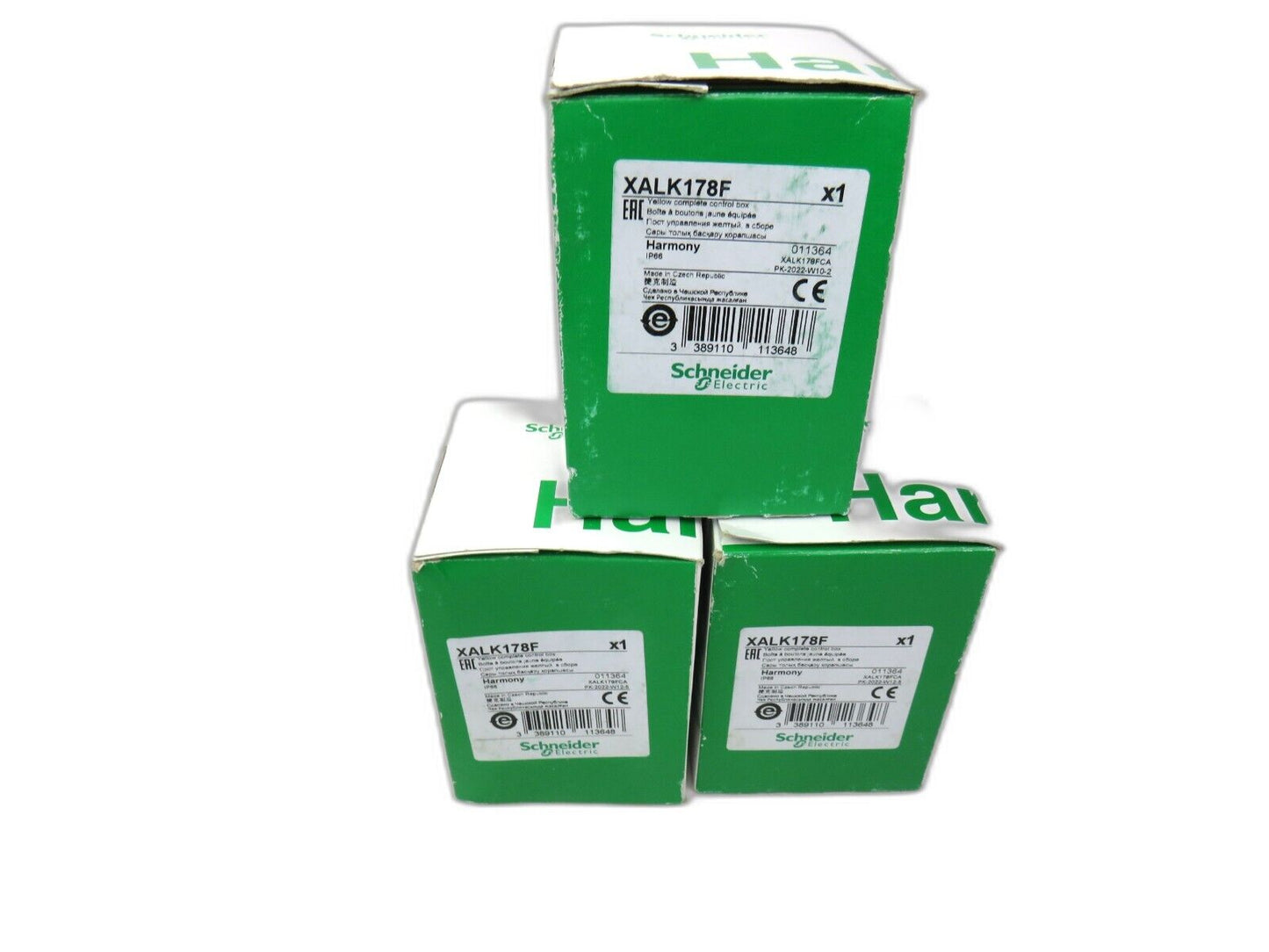 Schneider Electric  XALK178F   Lot of 3 New