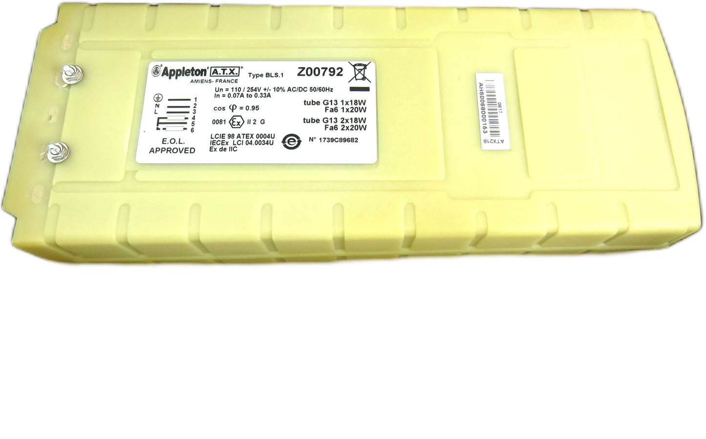 APPLETON  BLS.1 Z00794    New