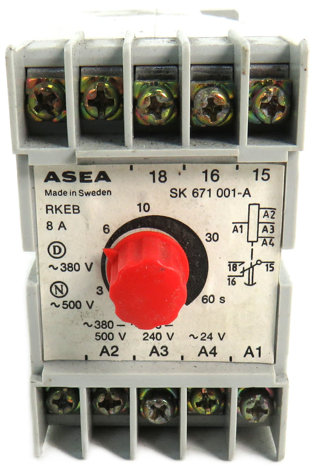 ASEA  SK 671 001-A RKEB 8A 8 A