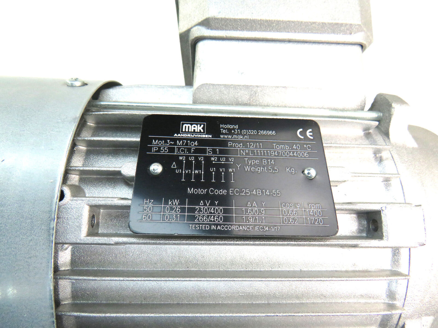 MAK M71a4 B14 AC MOTOR