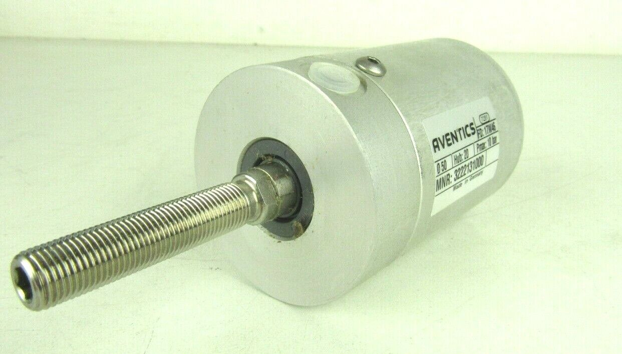 PNEUMATIC CYLINDER 322 213 100 0 NEW IN PACKAGE Pmax: 10bar f50 hub:20