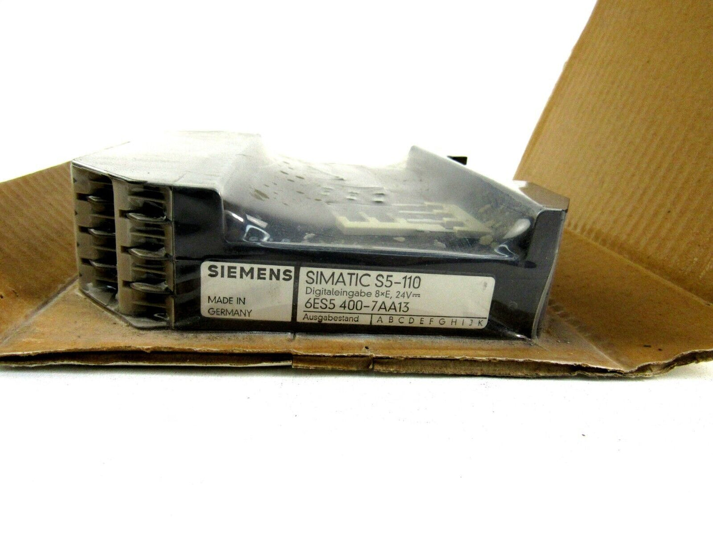 Siemens  6ES5 400-7AA13 Simatic S5-110  Siemens Simatic S5