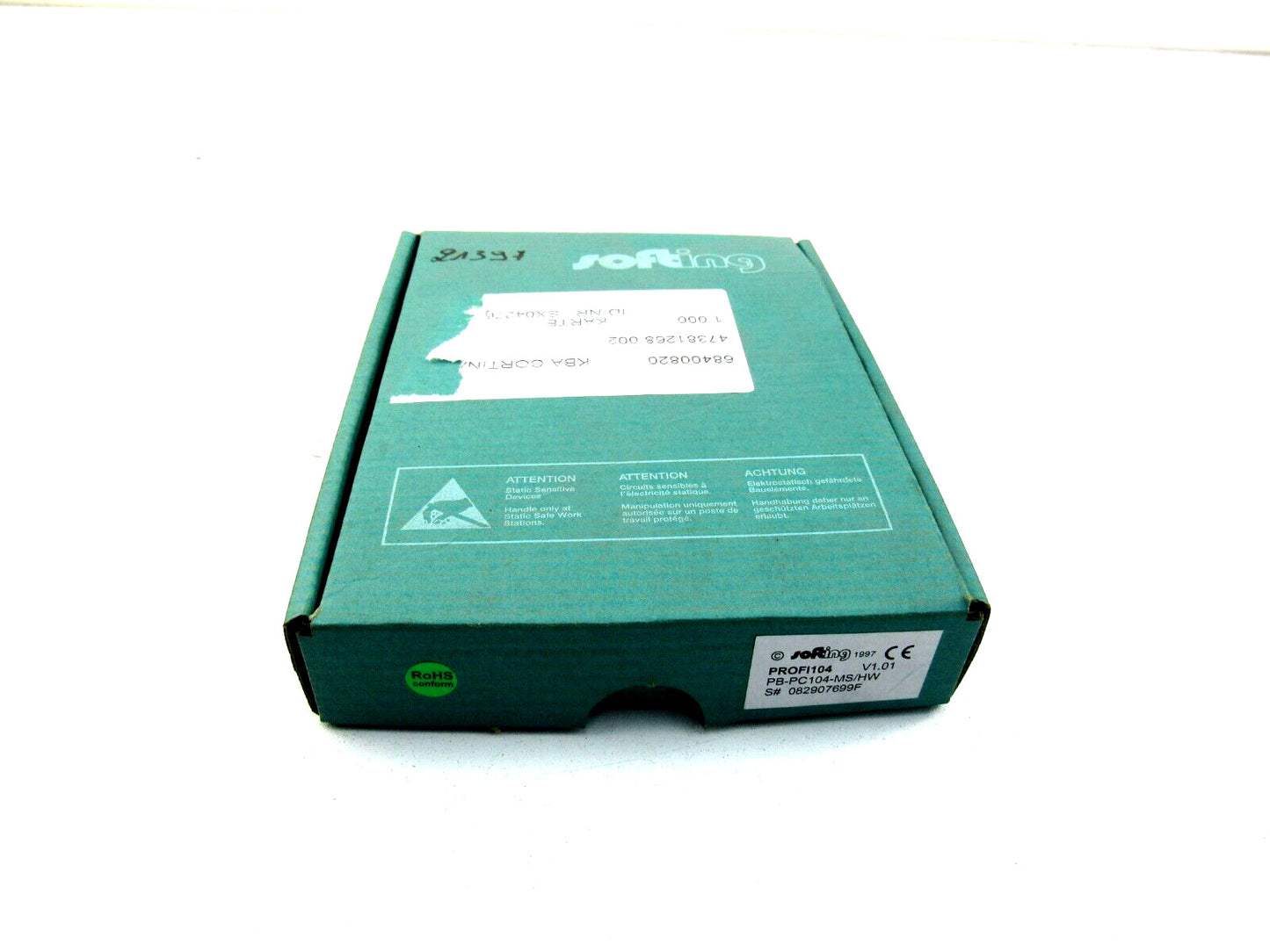 Softing  PB-PC104-MS/HW PROFI 104 V1.01   New