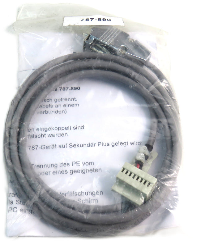 WAGO 787-890 RS232 RS 232 1,8m CABLE     New