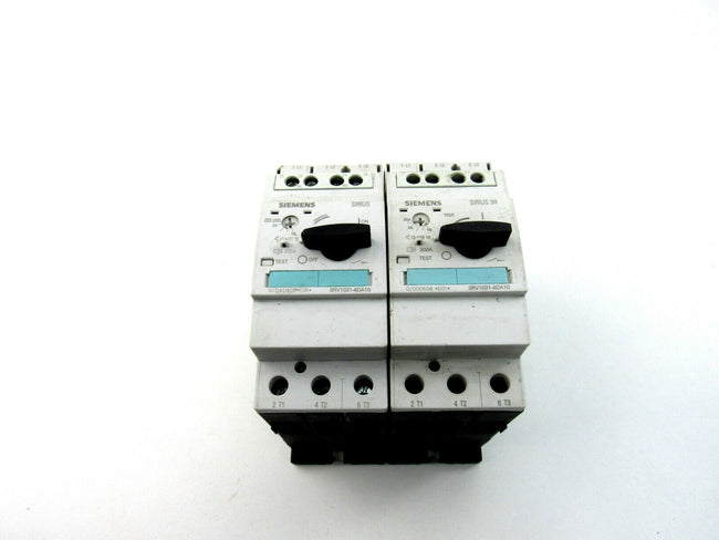 SIEMENS 3RV1031-4DA10 lot of 2