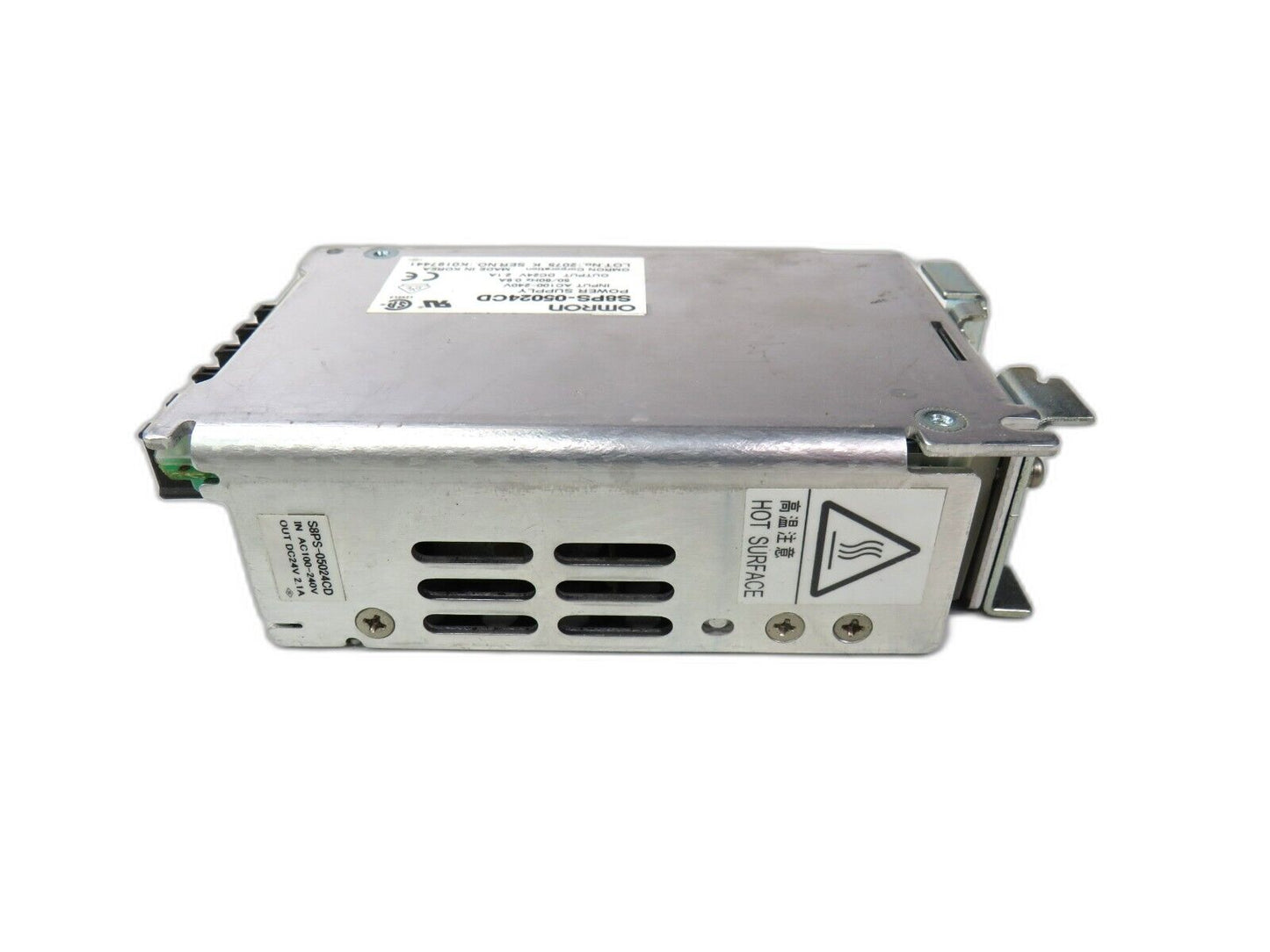 OMRON  S8PS-05024CD   POWER SUPPLY DC 24V 2,1A