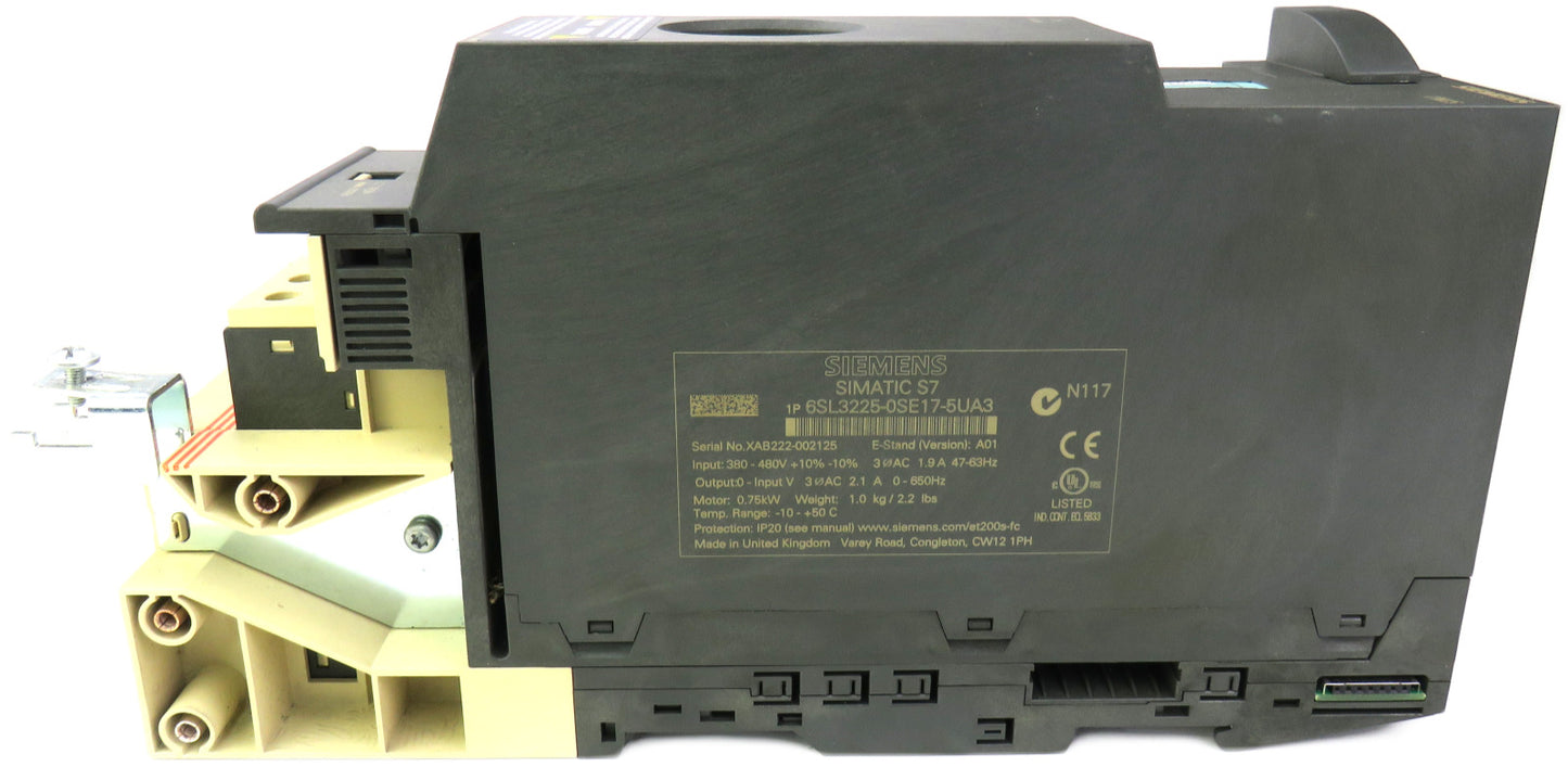 SIEMENS  6SL3225-0SE17-5UA3 1 year warranty