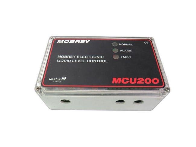 MOBREY MCU200 EMERSON ELECTRONIC LIQUID LEVEL CONTROLLER     New