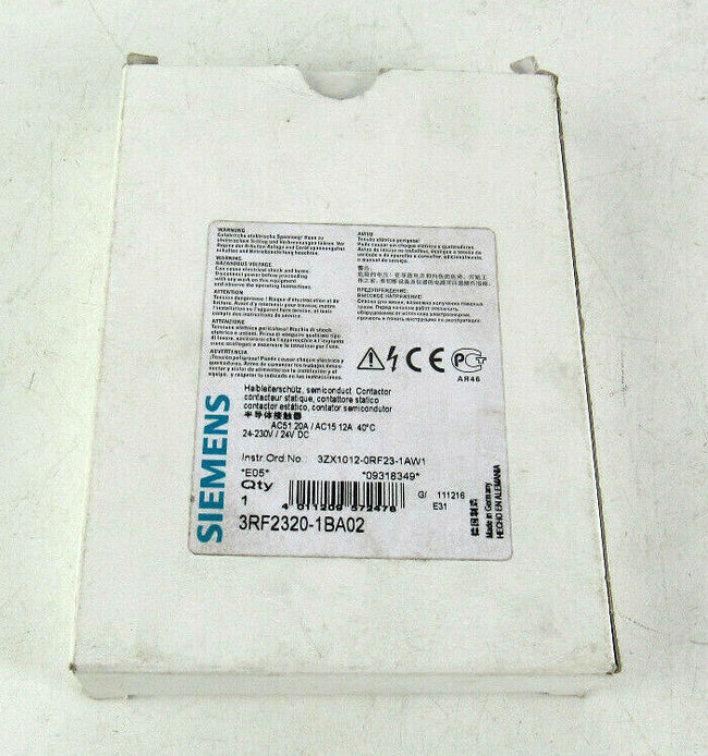 Siemens SIRIUS 3RF2320-1BA02 3RF2 320-1BA02