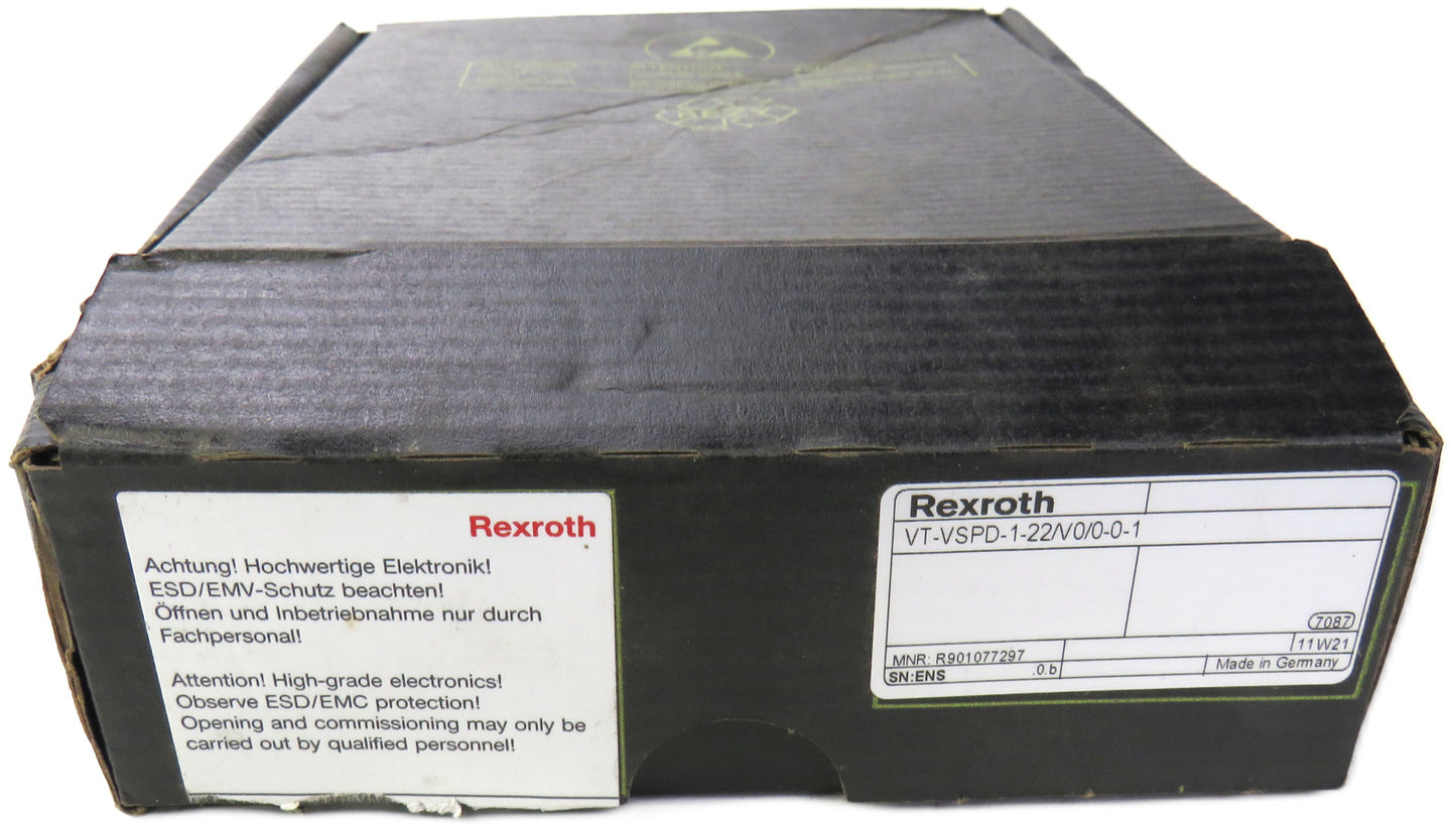 REXROTH BOSCH  VT-VSPD-1-22/V0/0-0-1 digital valve amplifier     New