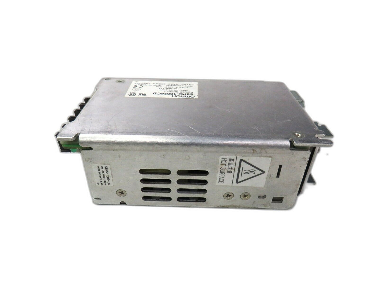 OMRON  S8PS-10024CD  POWER SUPPLY DC 24V 4.5A