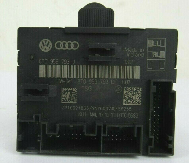 NEW genuine Audi A5 8T A4 8B Door Control Unit Front Left 8T0959793J Original