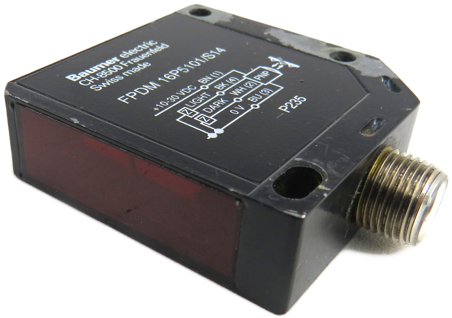 Baumer  fpdm 16p5101/s14 reflective optical sensor