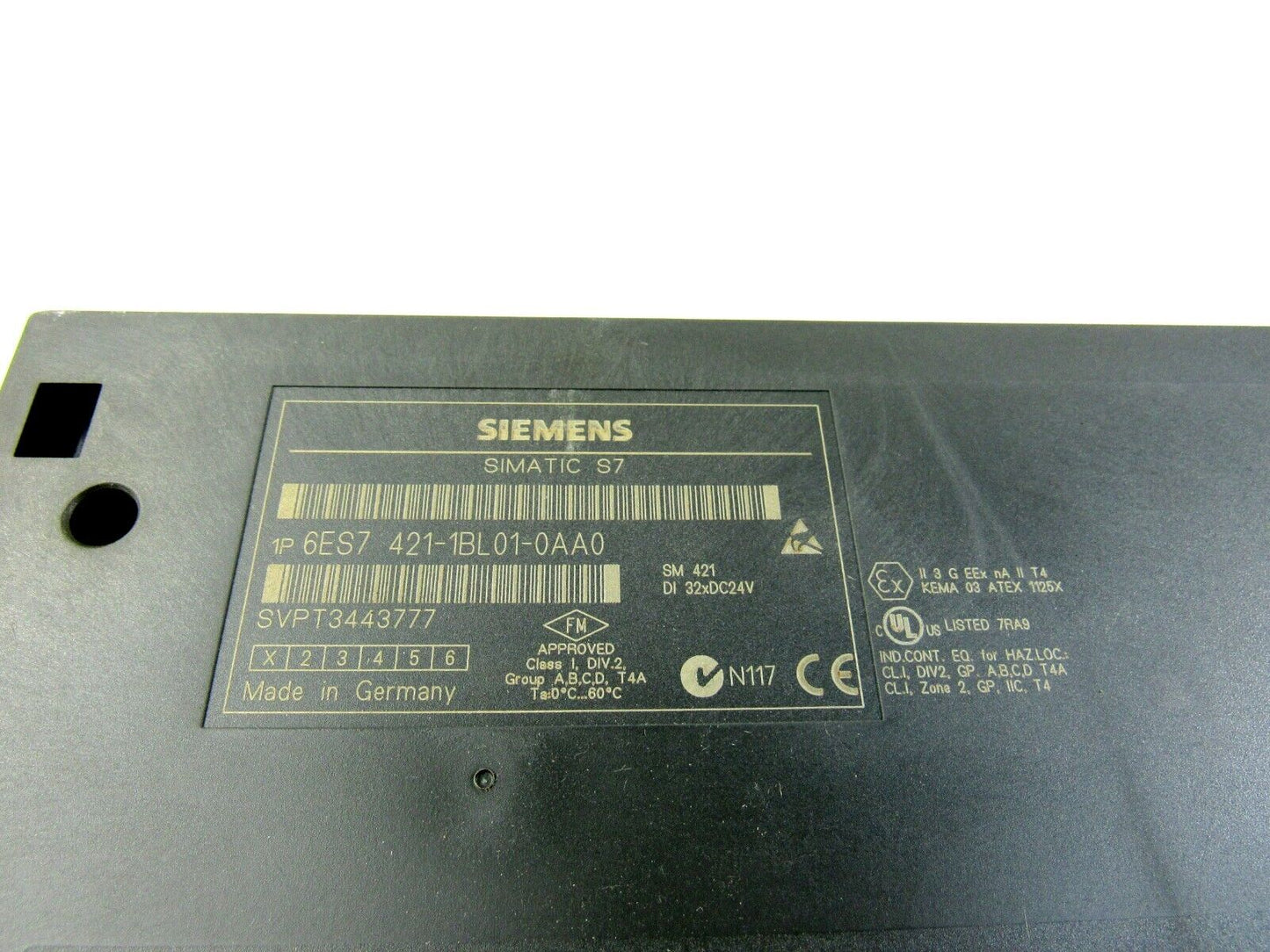 SIEMENS 6ES7 421 1BL01 0AA0  WITH 6ES7 492 1AL00 0AA0