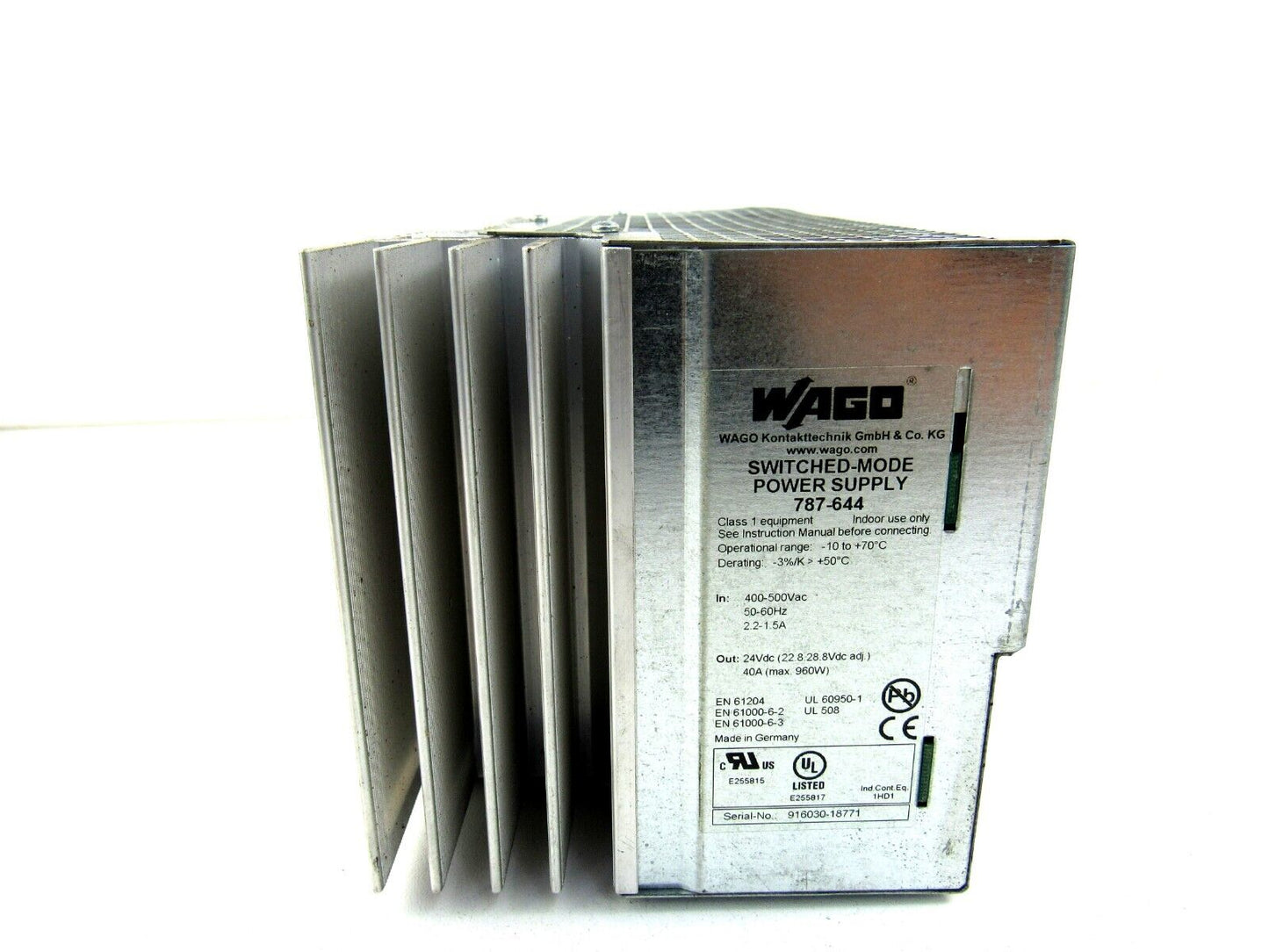 WAGO  787-644 switched mode power supply