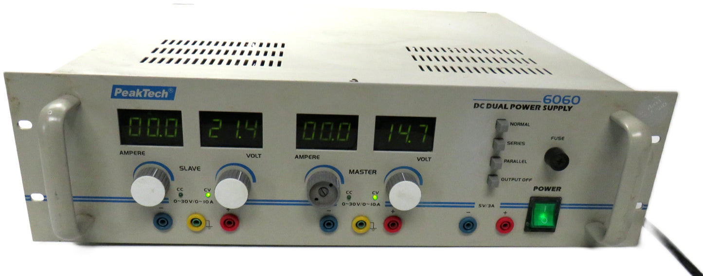 PeakTech  6060 DC Dual Power Supply