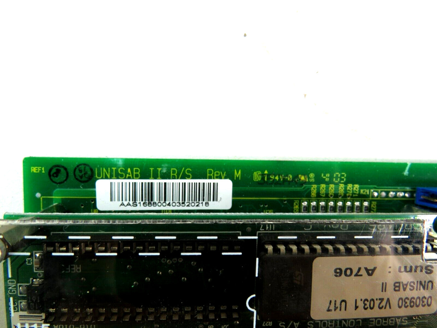 SABROE UNISAB  II R/S 1574-016 1572-026 CPU196 AAS168800403520218    New