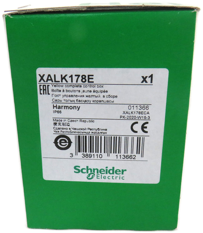 SCHNEIDER ELECTRIC XALK178E control box     New