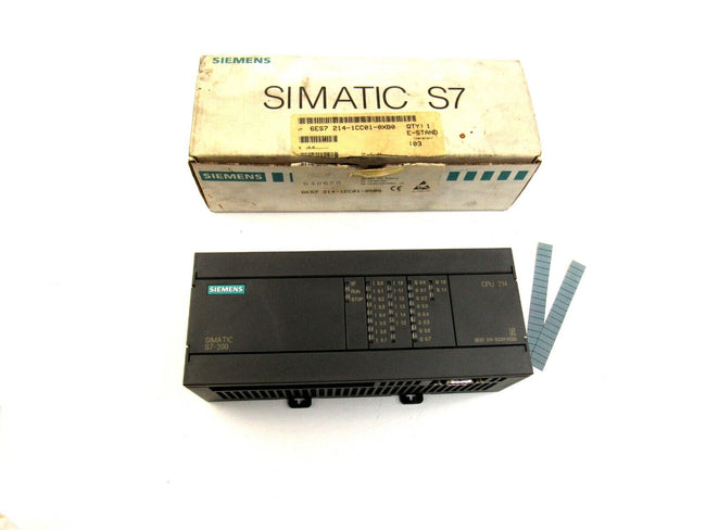 Siemens 6ES7214-1CC01-0XB0 E-Stand :03    New