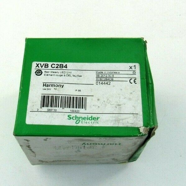 Schneider Electric 014442 XVBC2B4  Continuous Light, Red, 24 V AC