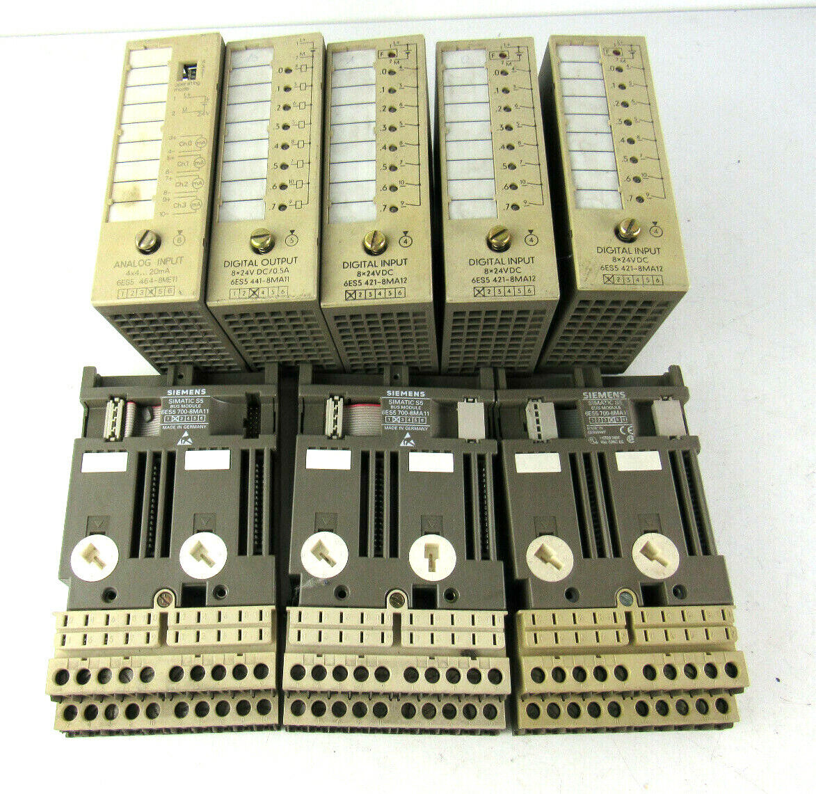 LOT of siemens 6es5 464 8ME11 441 8MA11 421 8MA12 700 8MA11