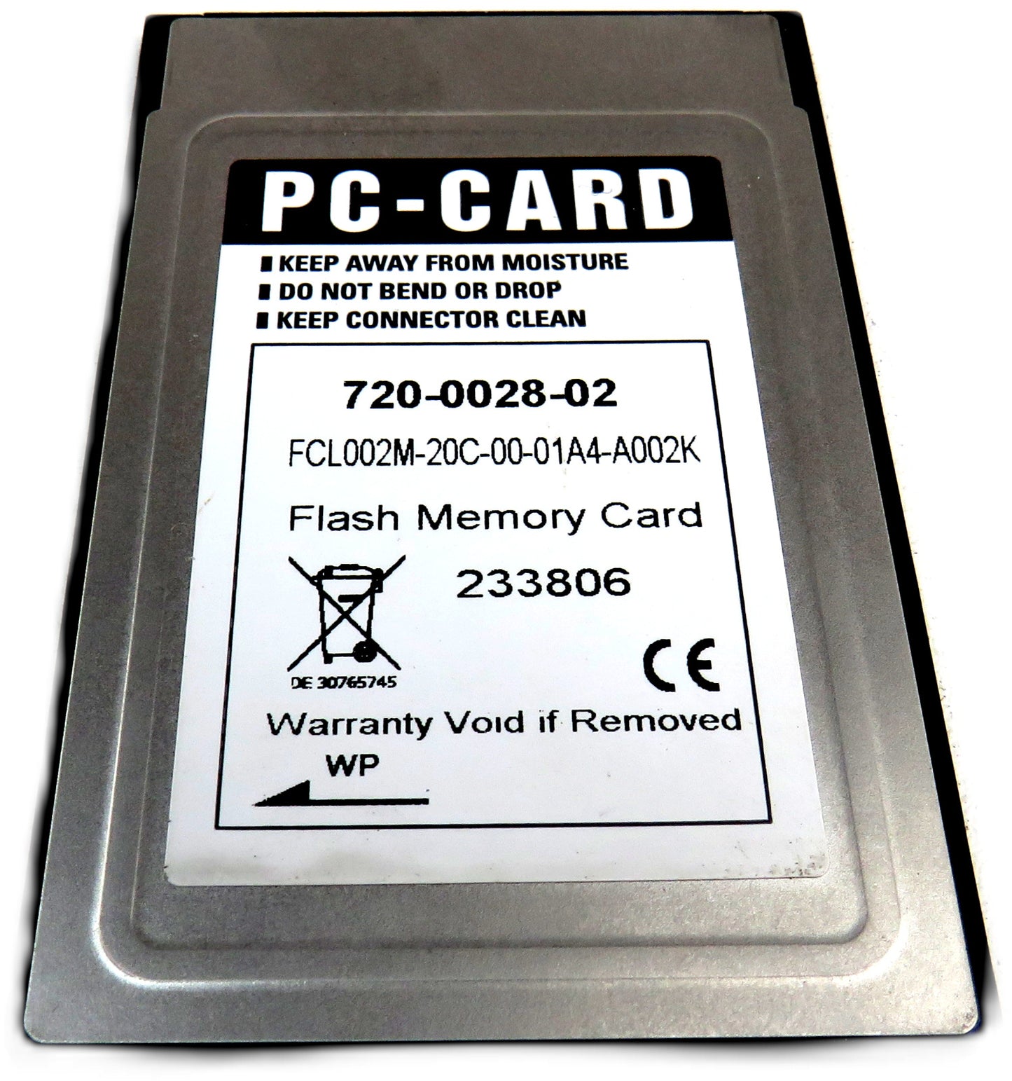 Memorix elektronik  FCL002M-20C-00-01A4-A002K  flash card B&R 2MB