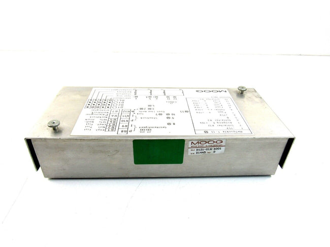 MOOG D121-014-A001 servo valve control battenfeld