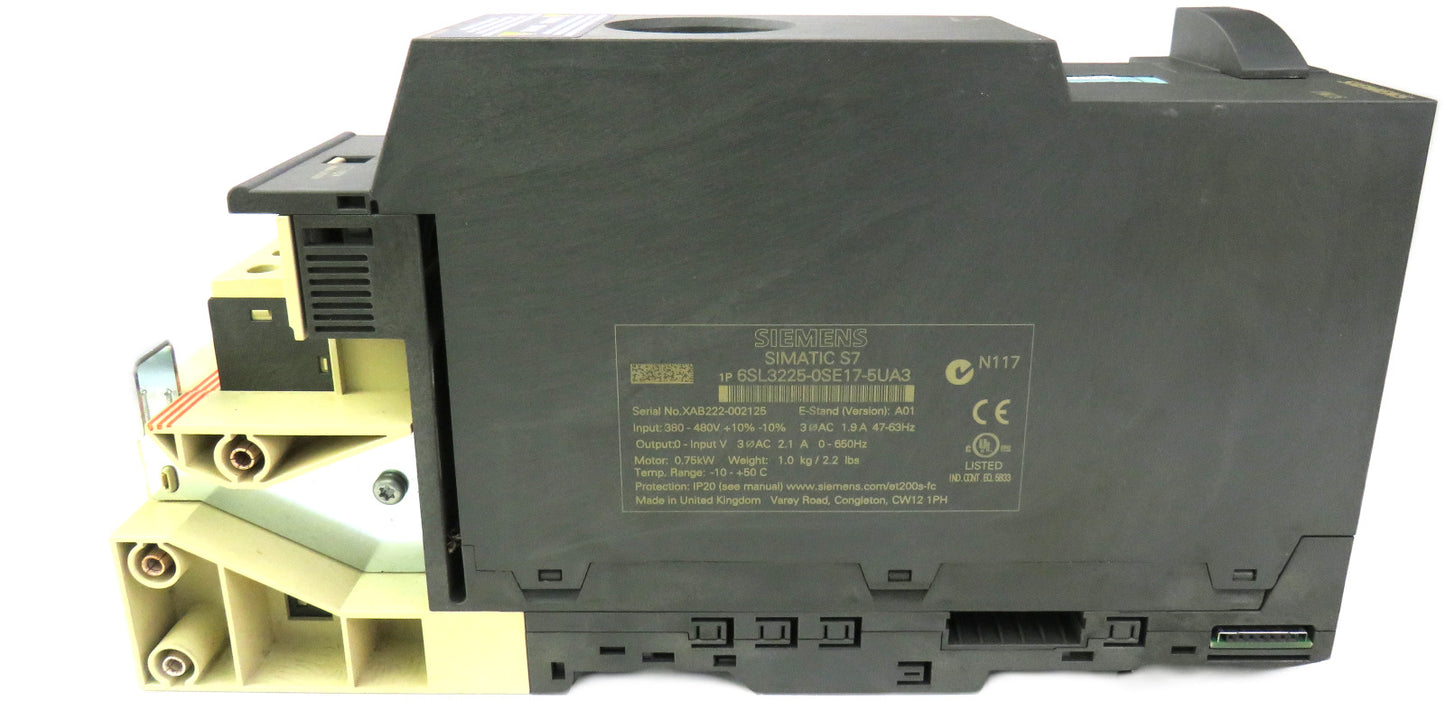 SIEMENS  6SL3225-0SE17-5UA3 1 year warranty